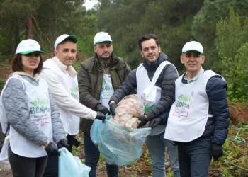 Samsun ormanlarından 3,5 ton atık toplandı