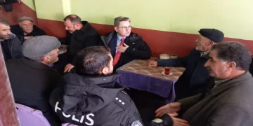Kaymakam Emirhan Arıkan’dan esnaf ziyareti