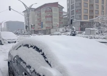 Hakkâri’de kar yağışı