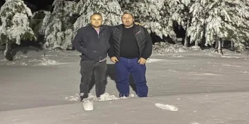 Ulus Dağı’nda kar kalınlığı 30 santimi geçti