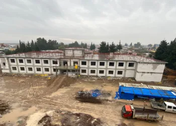Hatay’da okul binası inşaatı başladı