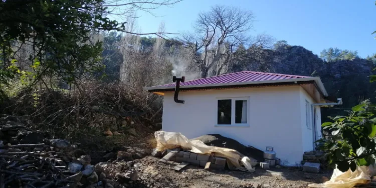 62 yeni ev yapıldı, 290 hane onarıldı