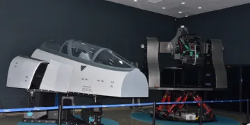 Minik Kaşifler, simülasyon merkezinde