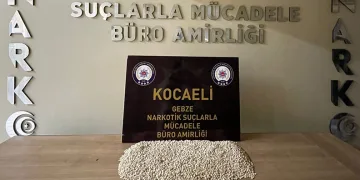 Sürücü fren yerine gaza basınca beton korkulukları yıkan araç bahçe duvarında asılı kaldı