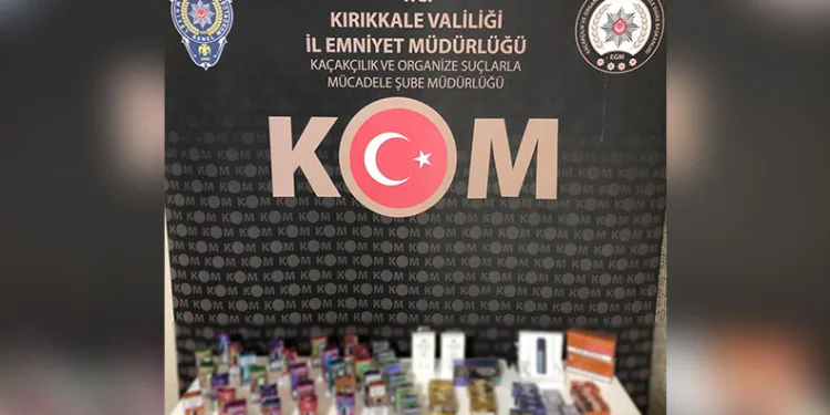 Çanakkale’de piyasa değeri 2 milyon TL olan kokain ele geçirildi