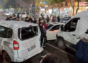 Batman’da zincirleme trafik kazası