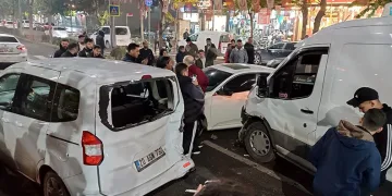 Batman’da zincirleme trafik kazası