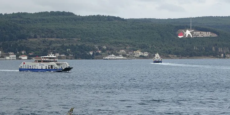 Gökçeada’ya feribot seferi yapılamıyor