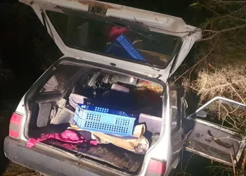 Bursa’da kontrolden çıkan otomobil şarampole uçtu