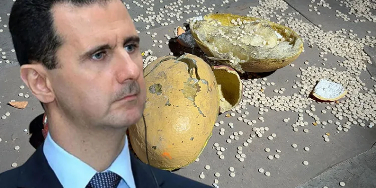 Esad ailesinin uyuşturucu fabrikası görüntülendi
