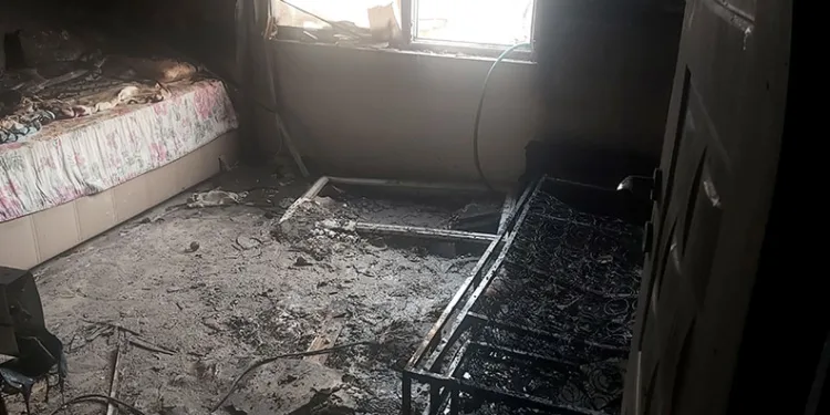 Kırklareli’nde ev yangını