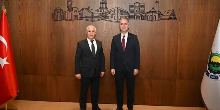 Mustafa Bozbey’den Alper Taban’a ziyaret