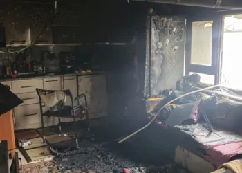 Balıkesir’de ev yanan ev küle döndü
