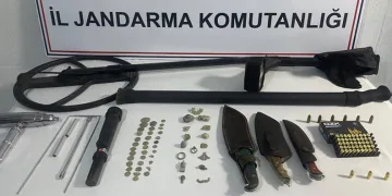 Yerköy’de define ararken yakalandılar