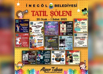 İnegöl’de Sömestr Tatili Dolu Dolu Geçecek