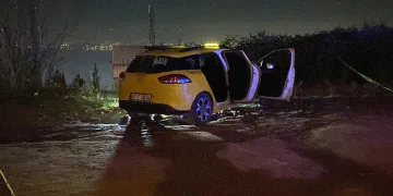 Taksici boğazı kesilmiş halde bulundu