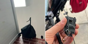 Soyunma kabininde gizli kamera skandalı