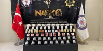 Van’da 55 kilo uyuşturucu ele geçirildi