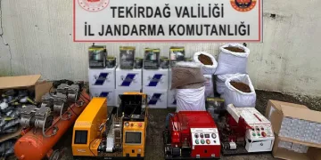 Ergene’de kaçak tütün operasyonu