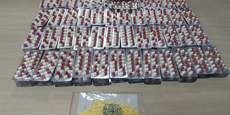 Kastamonu’da binlerce uyuşturucu hap yakalandı