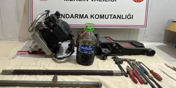 Mersin’de kaçak kazı yapan 4 şüpheli yakalandı