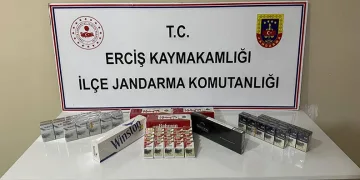 Erciş’te kaçak sigara operasyonu