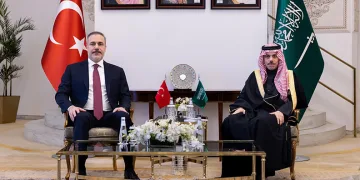 Bakan Fidan, Suudi Arabistan Dışişleri Bakanı Al Suud ile görüştü