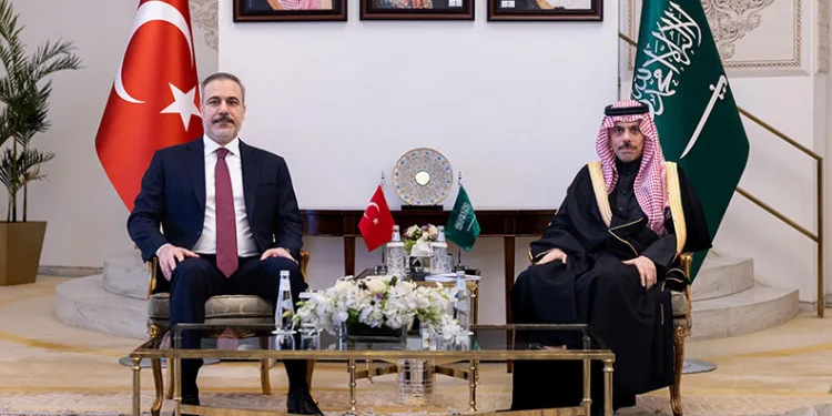 Bakan Fidan, Suudi Arabistan Dışişleri Bakanı Al Suud ile görüştü