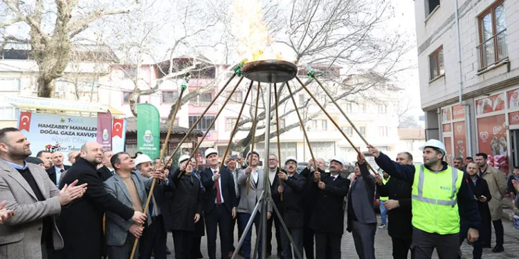 İnegöl’de 3 mahalle doğal gaza kavuştu