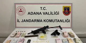 Adana’da uyuşturucu imalatı yapılan adrese baskın