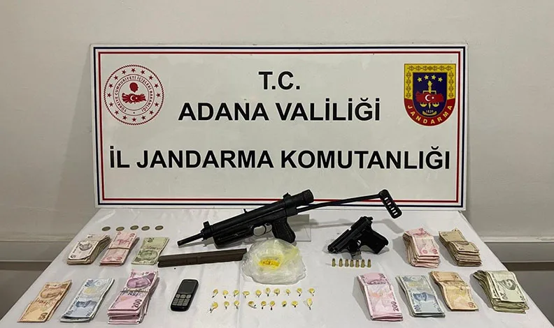 Adana’da uyuşturucu imalatı yapılan adrese baskın