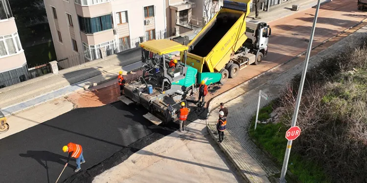 Tarihi projede asfalt çalışmaları hız kazandı