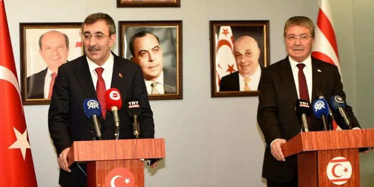 Cumhurbaşkanı Yardımcısı Yılmaz, KKTC’de