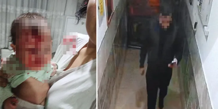 4 aylık bebeği, babası yaraladı iddiası
