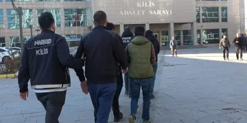 Kilis’te uyuşturucu operasyonunda 5 şahıs tutuklandı