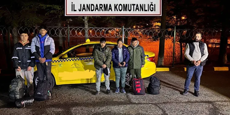 Tekirdağ’da düzensiz göç uygulamasında 5 göçmen ve 1 organizatör yakalandı