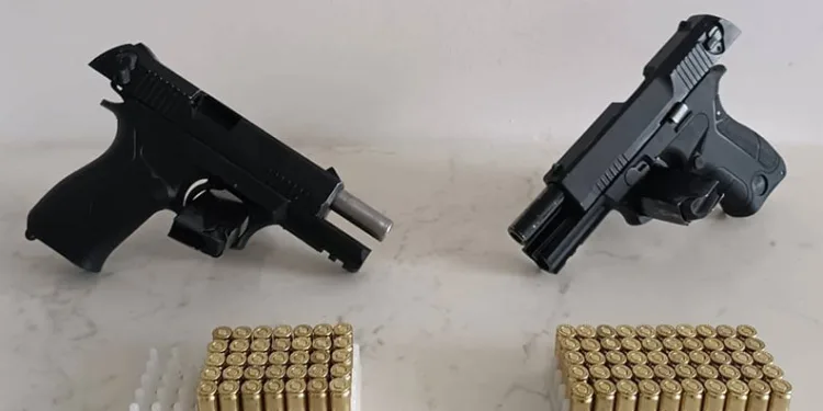 Tekirdağ’da jandarma ekiplerinden silah operasyonu