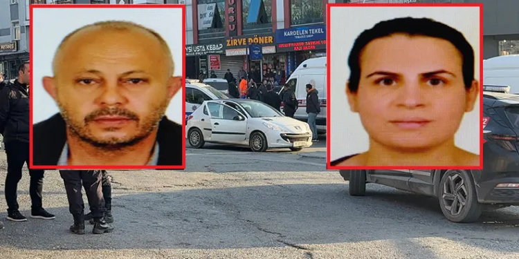 Öldürdüğü karısının cesediyle gezerken yakalandı