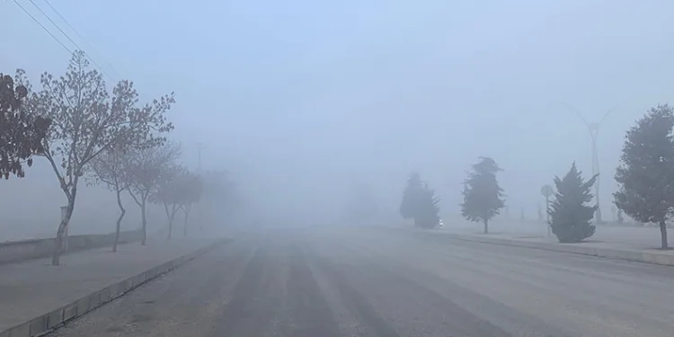 Karaman’da yoğun sis etkili oldu