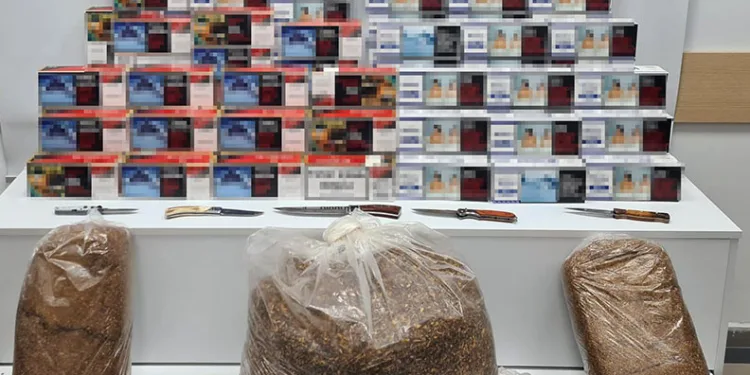 Samsun’da 20 bin adet makaron ve 25 kilo kaçak tütün ele geçirildi