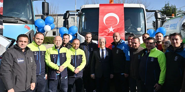 BUSKİ’nin araç filosuna büyük yatırım