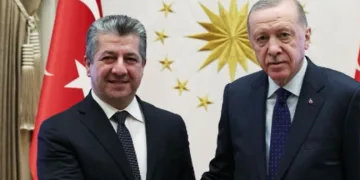 Cumhurbaşkanı Erdoğan, Barzani’yi kabul etti