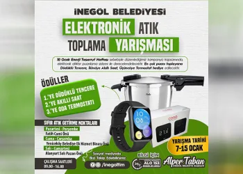 İnegöl’de atık toplama yarışması başladı
