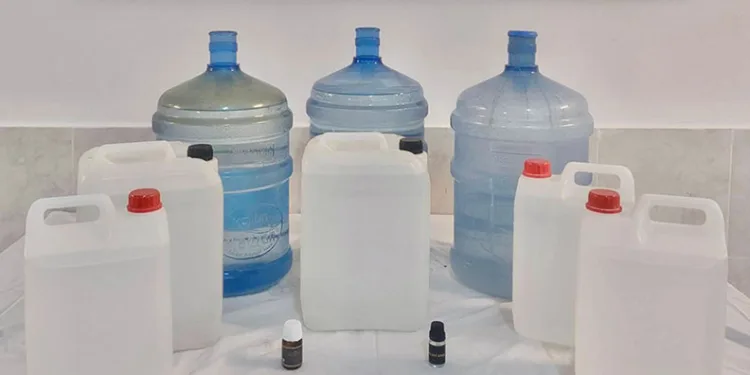 Ortaca’da 65 litre sahte rakı ele geçirildi