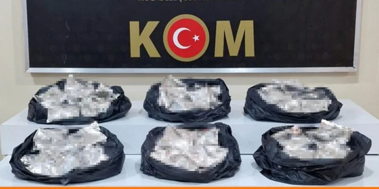 Erzincan’da 200 bin TL değerinde kaçak tütün ele geçirildi