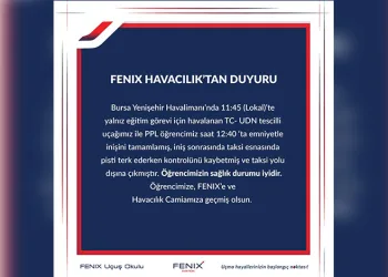 FENIX Havacılık’tan Açıklama