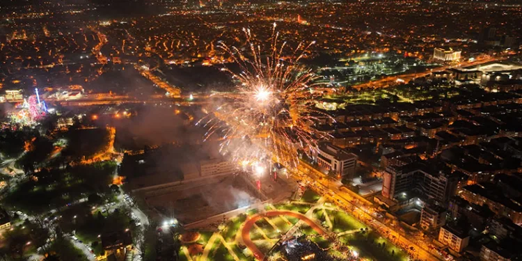 Bursa’da yeni yıl coşkusu