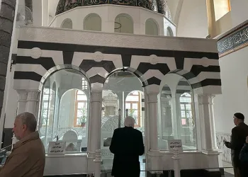 Hz. Halid Bin Velid Camii ve Türbesi açıldı