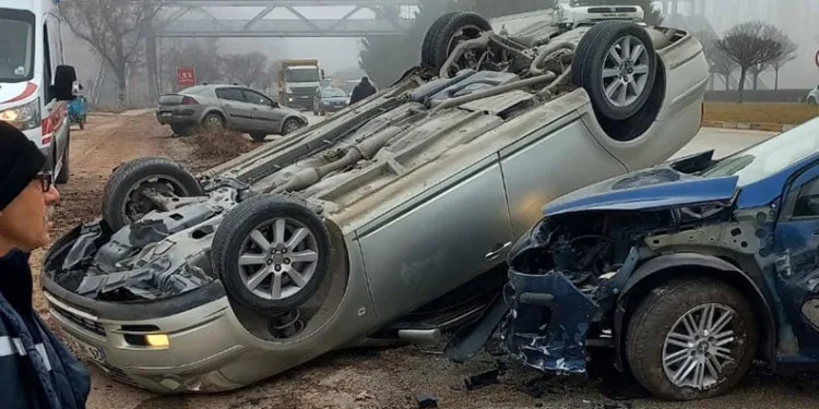 Gizli buzlanma aynı bölgede 3 farklı kazaya neden oldu