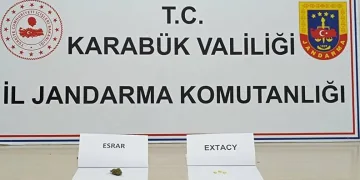 Karabük’te uyuşturucu operasyonu